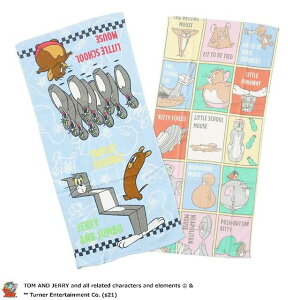 フェイスタオル トムとジェリー コミックパステル