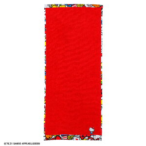 サンリオ ハローキティ ワッペンキュート フェイスタオル