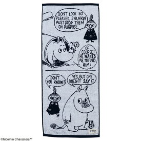 MOOMIN ムーミン トレースフレンド フェイスタオル オーガニックコットン