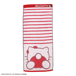 サンリオ ハローキティ プリティヒップキティ フェイスタオル オーガニックコットン