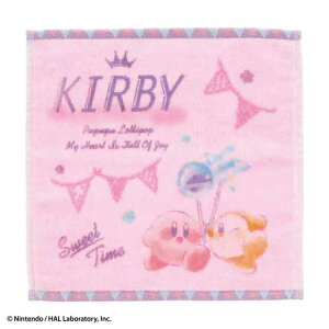 星のカービィ カービィシャイニーポップ ー プププロリポップ ミニ/フェイスタオル