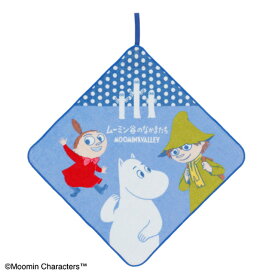 MOOMIN ムーミン ドットラインフレンズ ループタオル