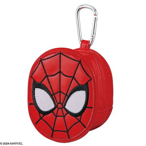 Disney ディズニー MARVEL コンパクトレッド コンパクトポーチ レザー