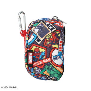 Marvel マーベル ランダムワッペン コンパクトポーチ