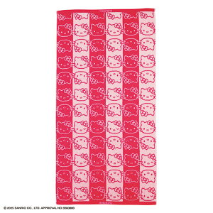 サンリオ ハローキティ キティちゃんフェイス ウォッシュ バスタオル