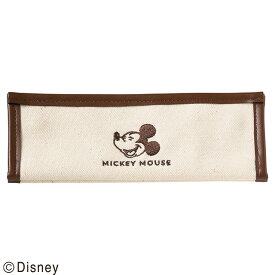 Disney ディズニー さりげなミッキー ペンケース ミッキー ラフアラウド