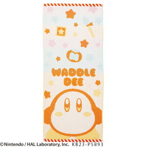 フェイスタオル 星のカービィ ふんわりワドルディ