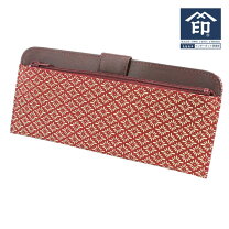 楽天市場】印伝 菱菊柄 長財布の通販