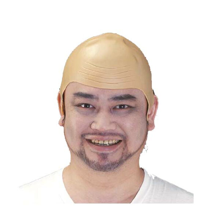 楽天市場 つるっパゲ ルカン お笑いかつら カツラ ハゲ はげ 禿げ頭 坊主 つるっぱげ ｍａｒｕｓｏｕ