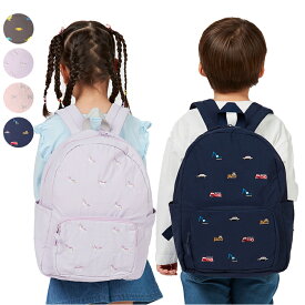 子供服 Kids Foret (キッズフォーレ) リボン・ユニコーン・働く車・恐竜柄刺繍リュック M，L B15600