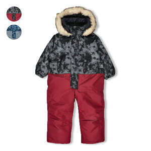 子供服 JollyJury (ジョリージュリー) タイダイ風柄切替スノーコンビ・スキーウェア 80cm 90cm 95cm 100cm 110cm 120cm F54783