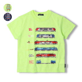 子供服 moujonjon (ムージョンジョン) 日本製 JR貨物電車大集合半袖Tシャツ 90cm～130cm F32812
