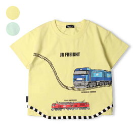 子供服 moujonjon (ムージョンジョン) JR貨物電車半袖Tシャツ 90cm～130cm F32815