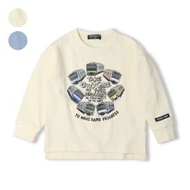 【全品10％OFFクーポン配布中！1/16　01：59まで】【25秋冬セール30％OFF】子供服 Hungry Heart (ハングリーハート) JR在来線電車裏毛トレーナー・スウェット 90cm 100cm 110cm 120cm 130cm 140cm K54623