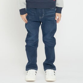 【23秋冬セール40%OFF】 子供服 moujonjon (ムージョンジョン) ストレッチデニム裏起毛長パンツ・長ズボン 90cm 100cm 110cm 120cm 130cm 140cm キッズ 男の子 女の子 M51015