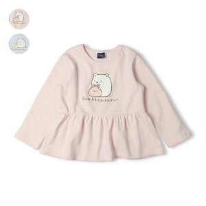 【25秋冬セール50％OFF】子供服 crescent (クレセント) すみっコぐらし/プリント裏毛トレーナー・スウェッ