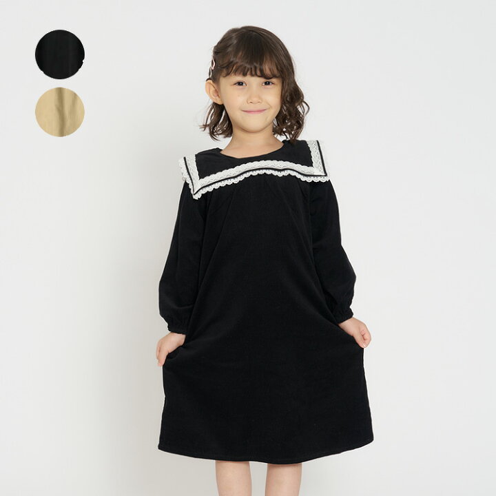 楽天市場】子供服 crescent (クレセント) セーラー衿長袖ワンピース 