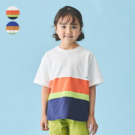 子供服 Daddy Oh Daddy (ダディオダディ) 日本製 配色切替半袖Tシャツ 90cm～130cm V32806