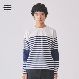 【4/30までP10倍！】【24春セール30%OFF】子供服 Daddy Oh Daddy (ダディオダディ) ボーダー切替Tシャツ・ロンT 140cm 150cm 160cm キッズ スクール ジュニア服 小学生 男の子 V12801