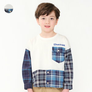 �y25�t�Z�[��20��OFF�z�q���� Daddy Oh Daddy (�_�f�B�I�_�f�B) �`�F�b�N���ؑ֒���T�V���c 90cm 100cm 110cm 120cm 130cm V14804