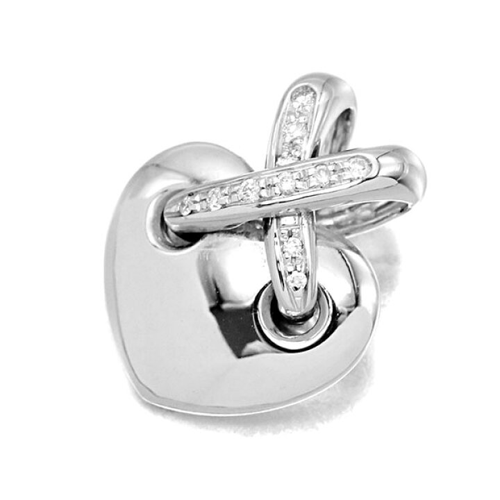 楽天市場】ショーメ CHAUMET K18WG リアン ハートモチーフ  