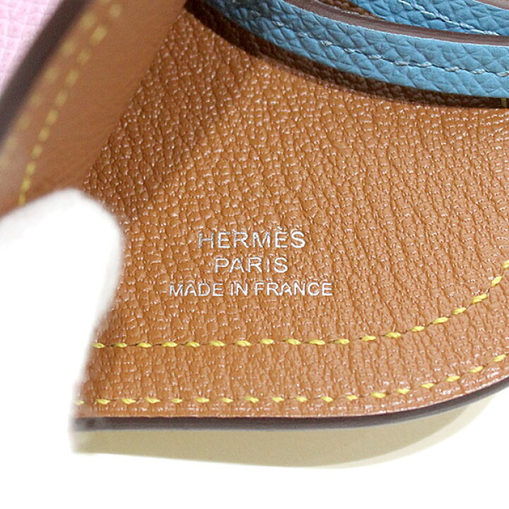 楽天市場】エルメス HERMES バッグチャーム キーリング ヴォーエプソン 