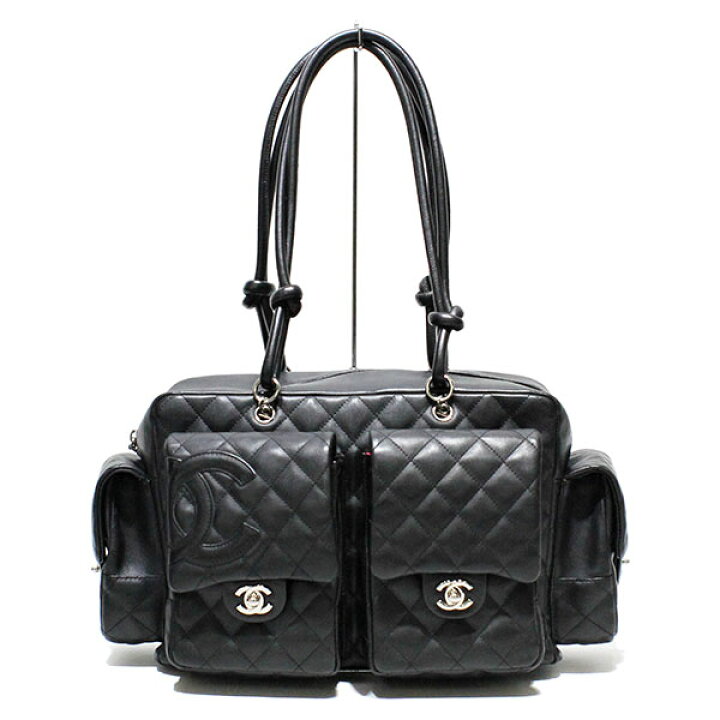 楽天市場】シャネル CHANEL カンボンライン マルチポケット ショルダー 