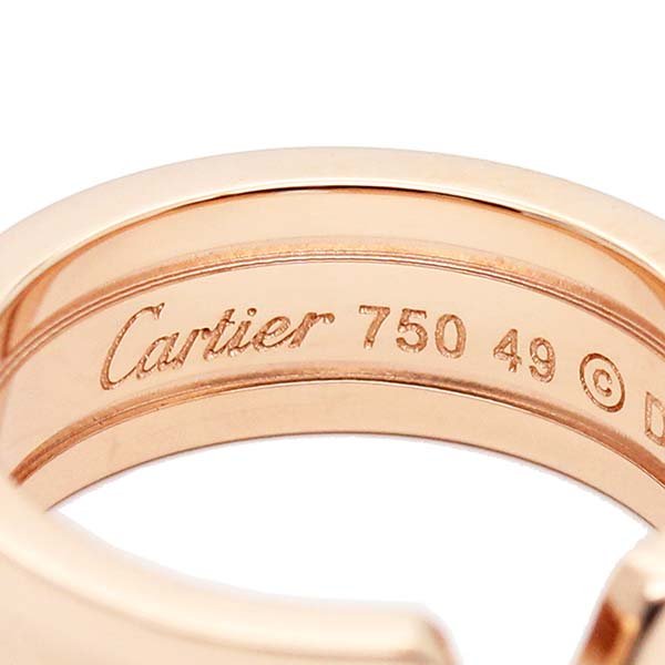 楽天市場】【Cartier】カルティエ リング C ドゥ カルティエ C2リング 