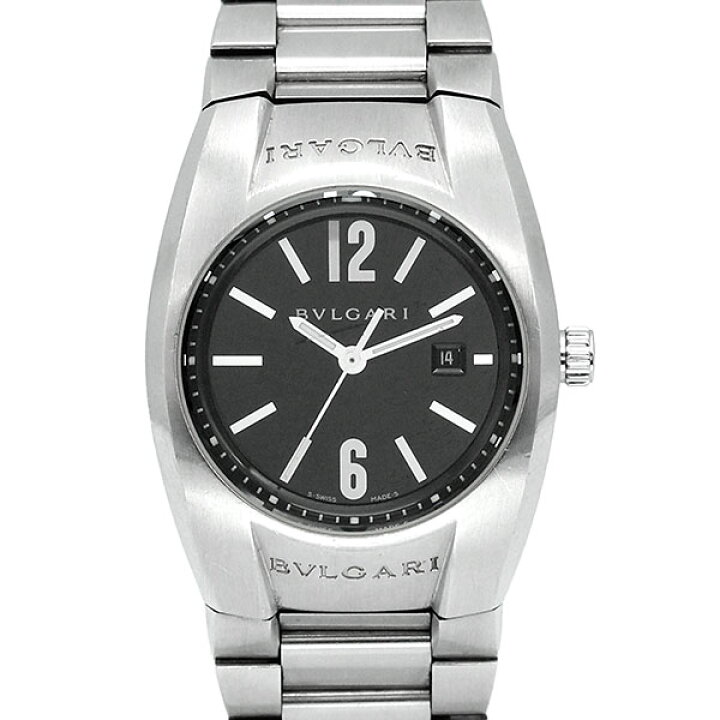 楽天市場】ブルガリ BVLGARI エルゴン EG30S ブラック文字盤 SS  