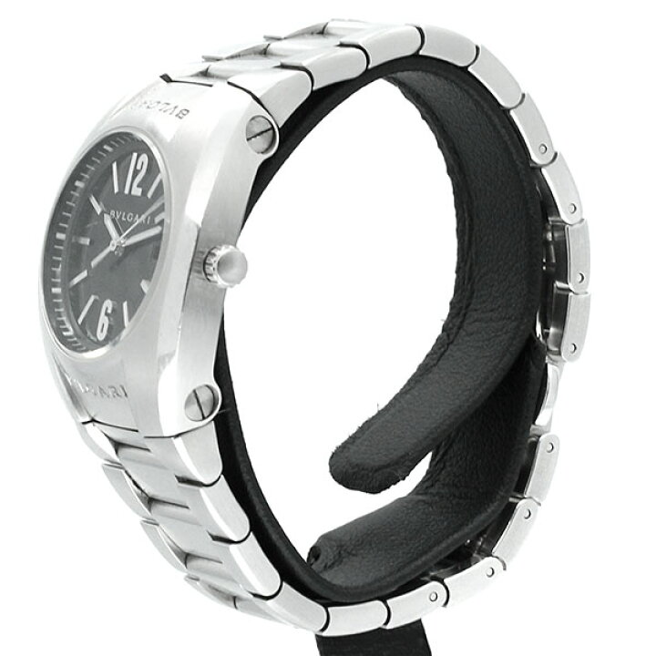 楽天市場】ブルガリ BVLGARI エルゴン EG30S ブラック文字盤 SS  