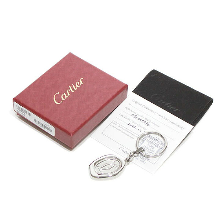 楽天市場】カルティエ Cartier ワックスシール デコール キーリング 