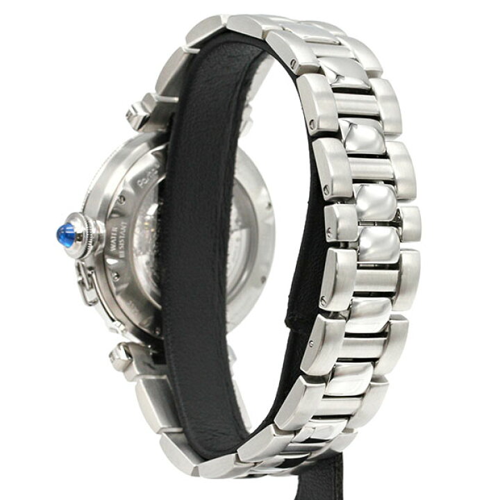 楽天市場】カルティエ Cartier パシャ グリッド W31040H3 シルバー文字 