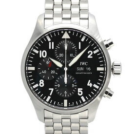 インターナショナルウォッチカンパニー IWC パイロットウォッチ クロノグラフ IW377710 ブラック文字盤 メンズ腕時計 自動巻き 43mm pilot watch 男性 紳士 ビジネスマン 30代 40代 40代 50代