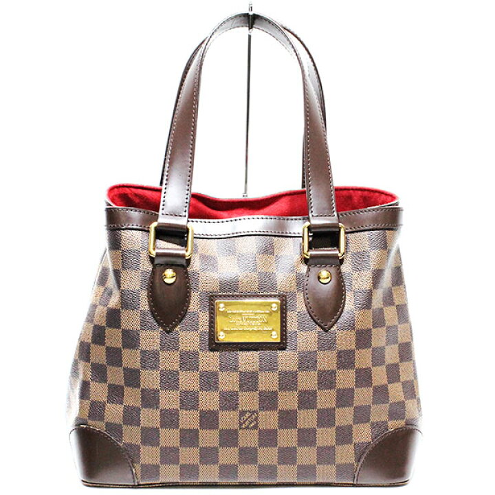 楽天市場】ルイヴィトン LOUIS VUITTON ダミエ ハムステッドPM トート  
