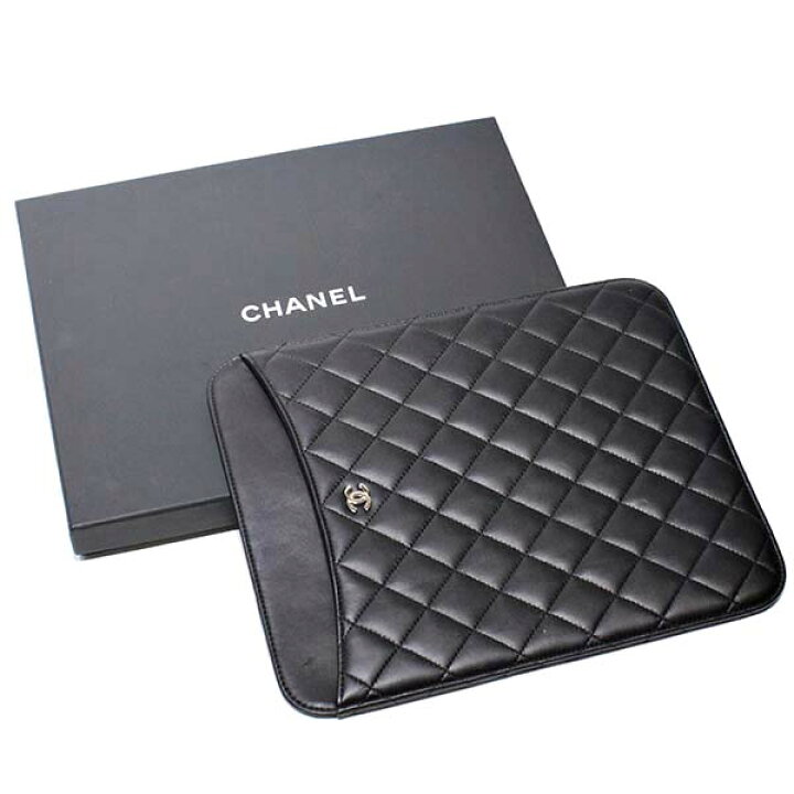 楽天市場】シャネル CHANEL マトラッセ iPadケース ラムスキン 革 