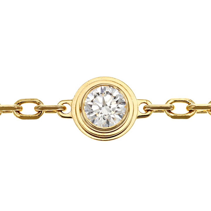 楽天市場】カルティエ Cartier ダムール ブレスレット SM K18YG 