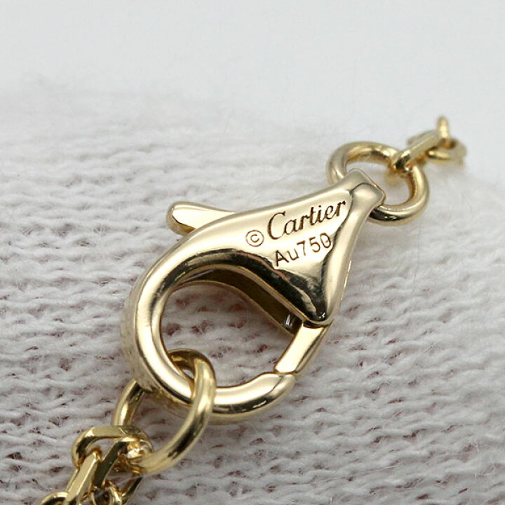 楽天市場】カルティエ Cartier ダムール ブレスレット SM K18YG 