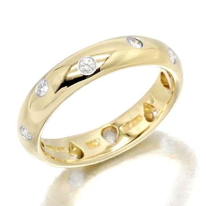 楽天市場】ティファニー TIFFANY＆Co. プラチナ K18YG ドッツ 10P  