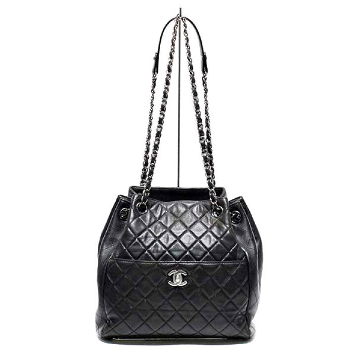 ヴィンテージ シャネル CHANEL 巾着 チェーンショルダー バッグ  