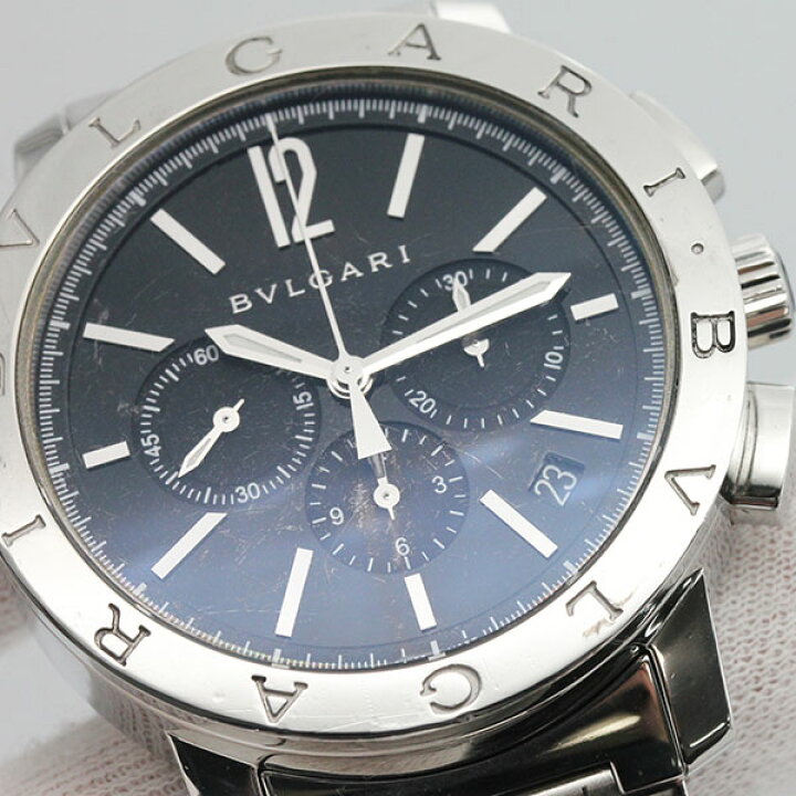 楽天市場】ブルガリ BVLGARI ブルガリブルガリ クロノグラフ BB41SCH  