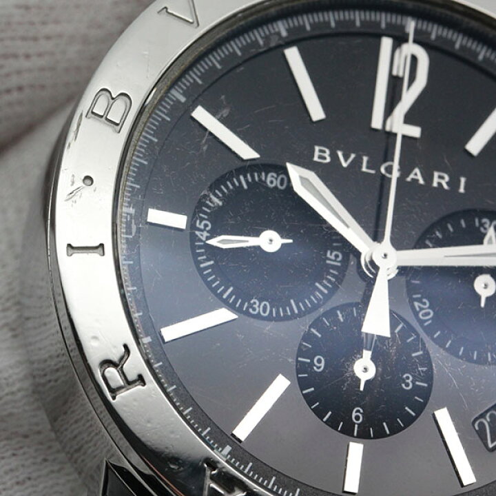楽天市場】ブルガリ BVLGARI ブルガリブルガリ クロノグラフ BB41SCH  