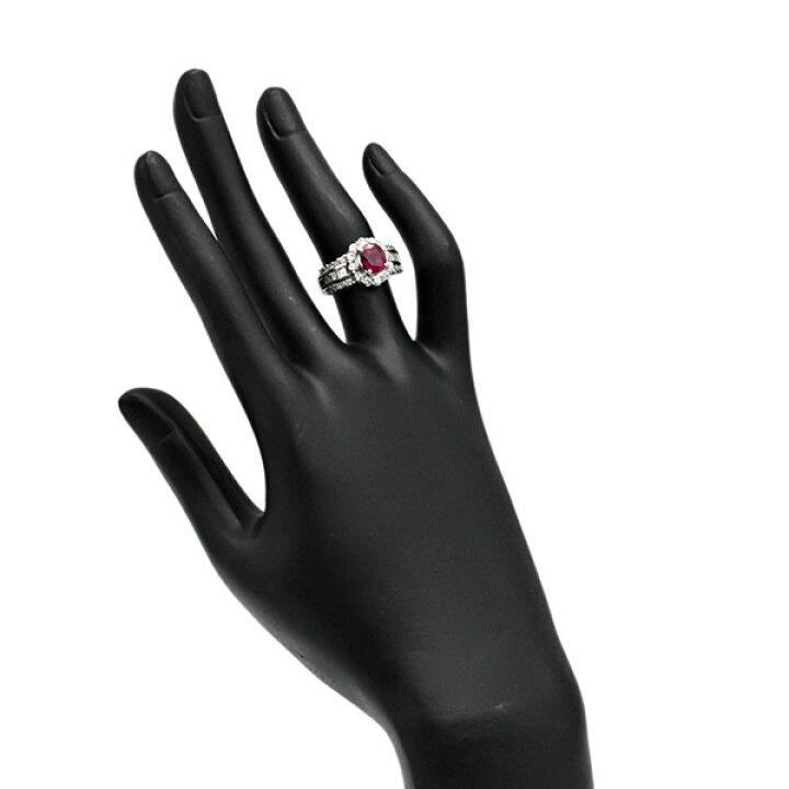 楽天市場】プラチナ ルビー ダイヤモンド リング 9号 R1.818ct D1 