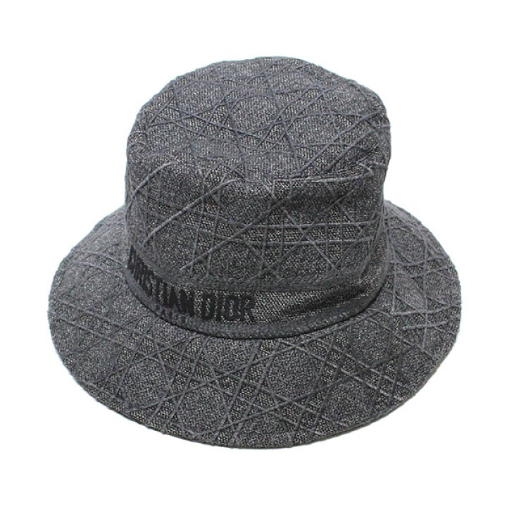 楽天市場】ディオール Dior デニム ボブハット バケットハット 58cm  