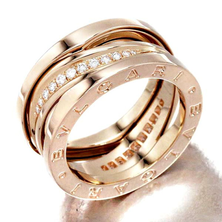 楽天市場】ブルガリ BVLGARI ビー・ゼロワン B-zero1 K18PG デザイン  