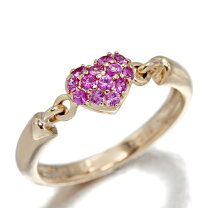 楽天市場】ピンクサファイア リング 中古の通販 