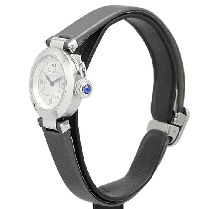 楽天市場】カルティエ Cartier ミスパシャ W3140025 SS/サテンレザー  