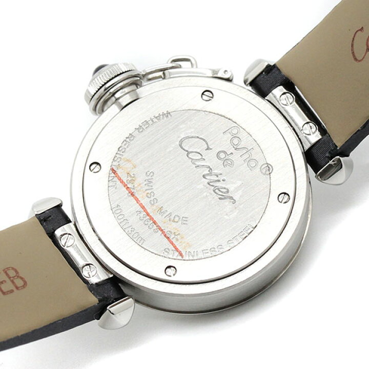 楽天市場】カルティエ Cartier ミスパシャ W3140025 SS/サテンレザー  
