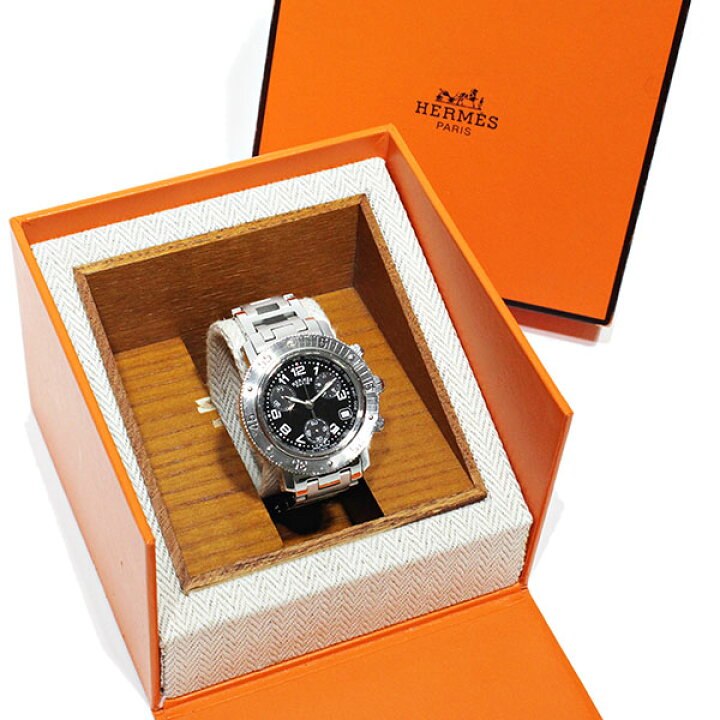 楽天市場】エルメス HERMES クリッパー ダイバー クロノグラフ CL2.310  