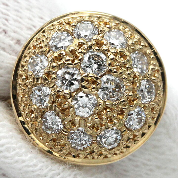 18金K18 750天然ダイヤモンド1粒 D0.30ct ネックレス40.5cm