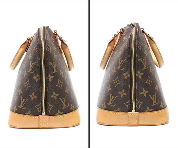 LOUIS VUITTON ルイヴィトン モノグラム アルマPM ブラウン 茶 